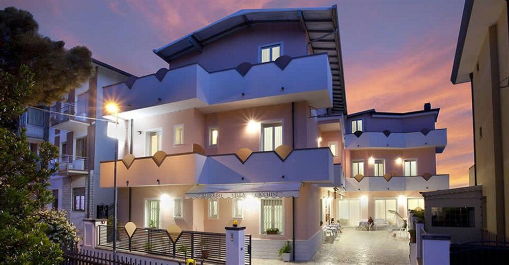 Hotel Villa Cicchini Viserbella di Rimini Exterior foto