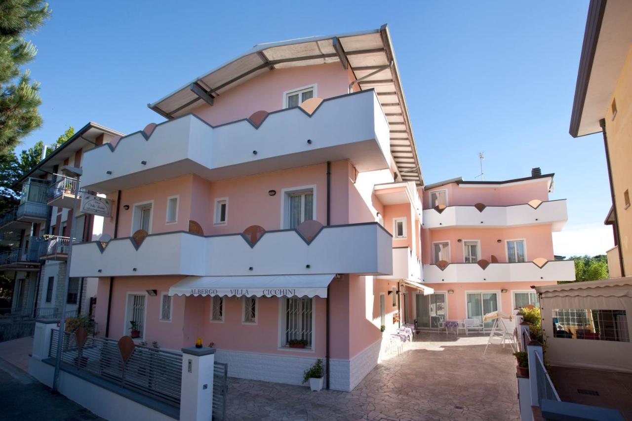 Hotel Villa Cicchini Viserbella di Rimini Exterior foto